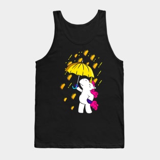 Its Raining Tacos - Funny Unicorn Tacos Tank Top